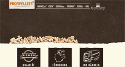 Desktop Screenshot of profipellets.de