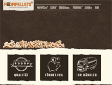 Tablet Screenshot of profipellets.de